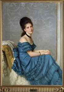 Alaide Banti portréja, 1872